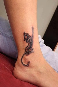 Furless Egyptian Cat tattoo